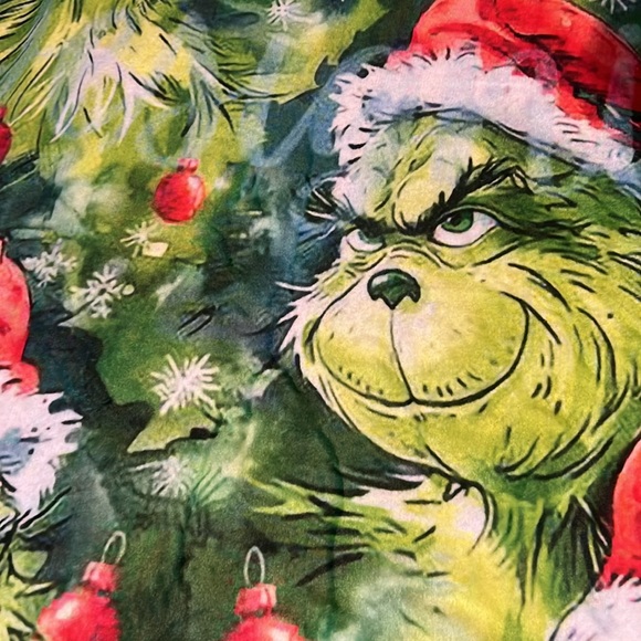4x5 foot Grinch Blanket. Christmas blanket - Picture 3 of 3